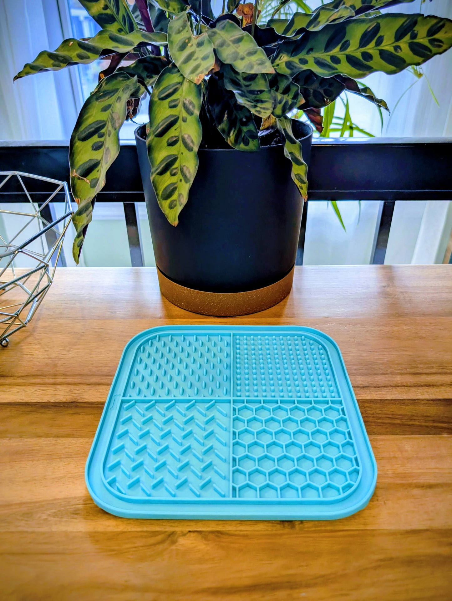 Tapis de liche turquoise