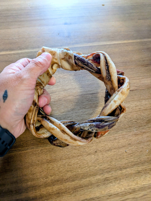 Jumbo anneaux de Bullystick tressés