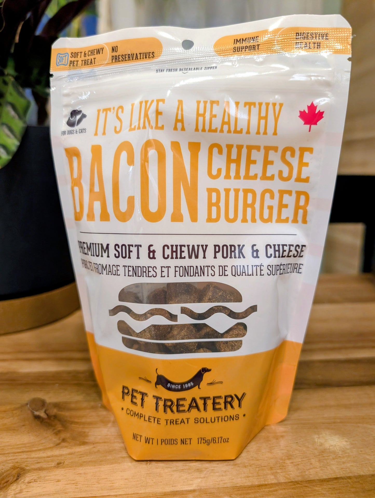 Gâterie bacon et fromage