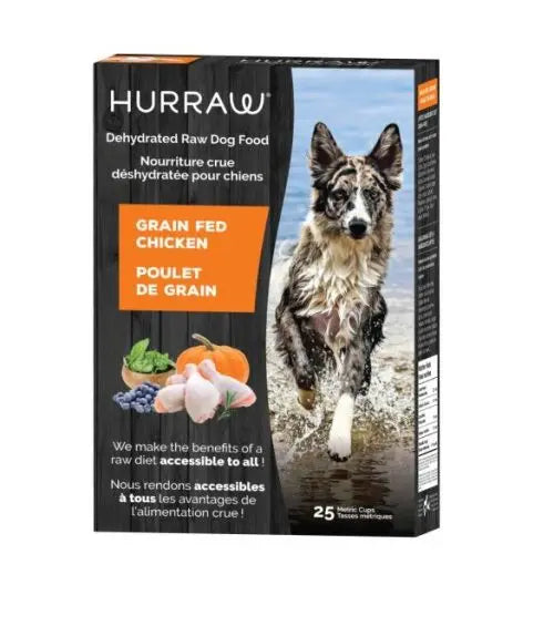 HURRAW Nourriture déshydratée – Poulet sans grains pour chien Les Douceurs de Zaura