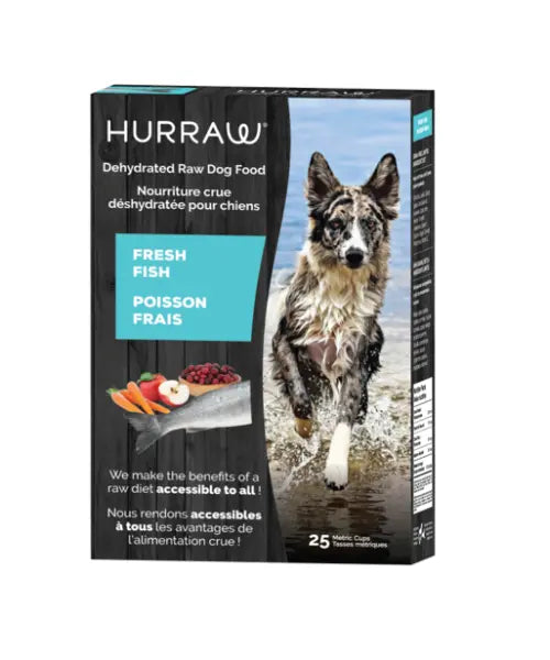 HURRAW Nourriture déshydratée – Poisson Sans grains pour chien Les Douceurs de Zaura