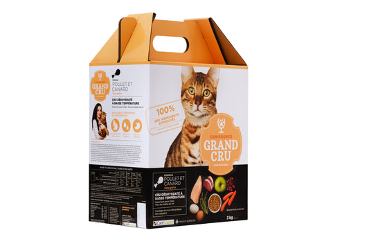 Grand cru Poulet et Canard pour chat