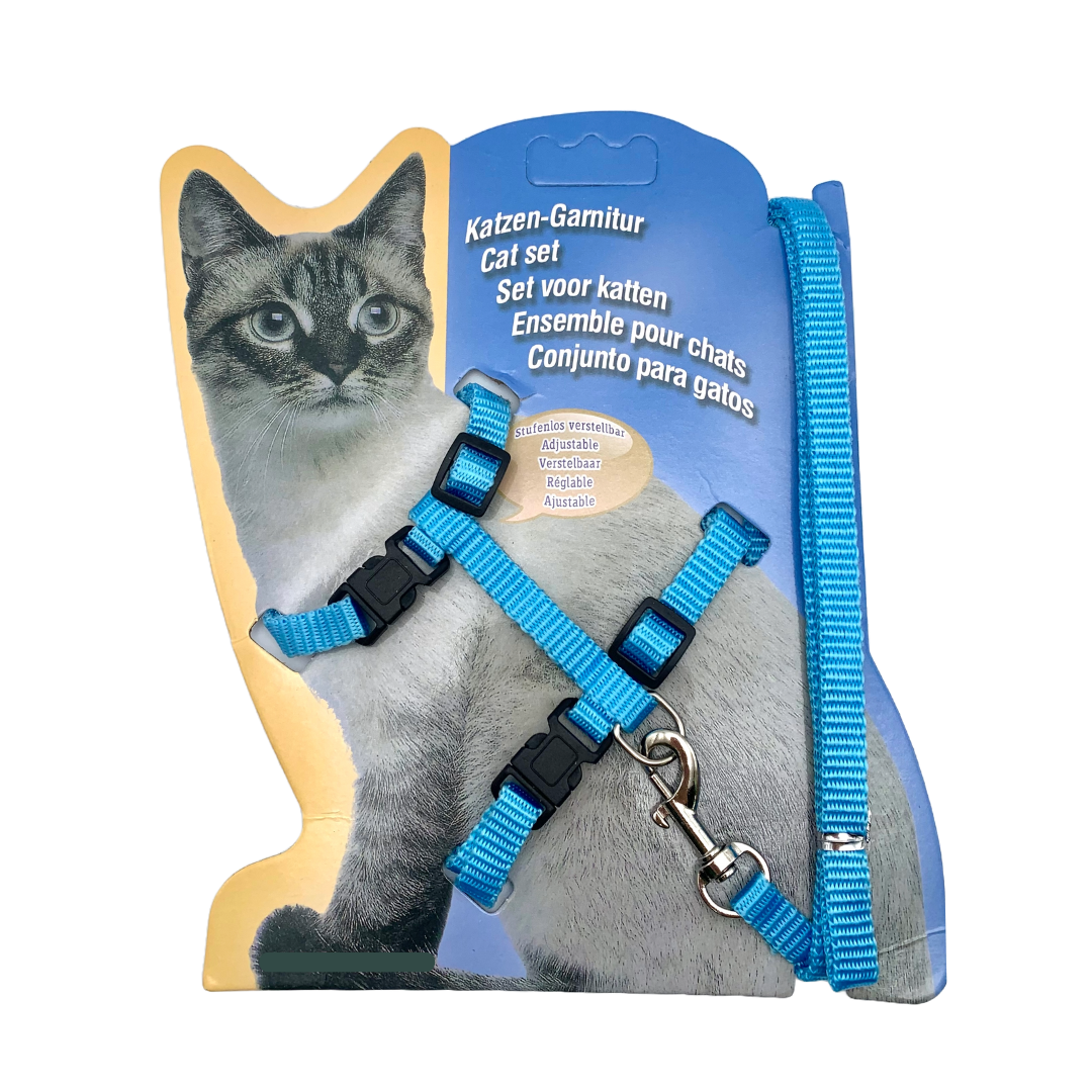 Ensemble de promenade pour chat et lapin