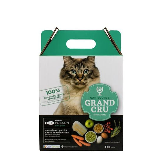 Grand cru au poisson pour chat