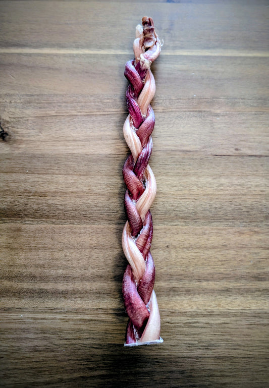 Tresse de bully stick 12"