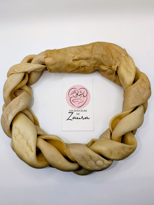 Anneau géant tressé de buffle d'eau