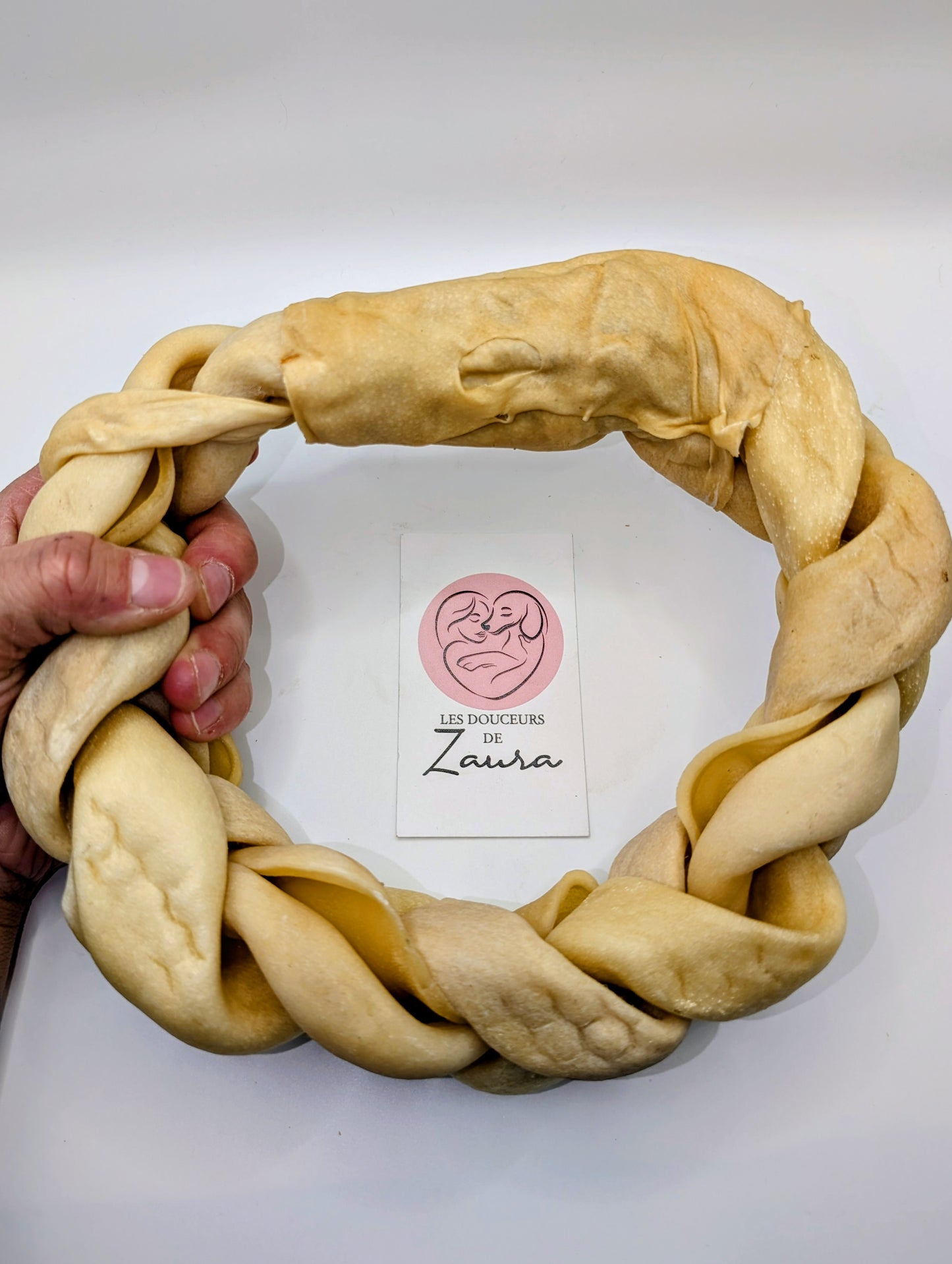 Anneau géant tressé de buffle d'eau