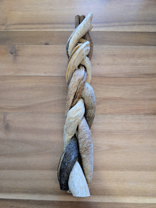 Tresse de boeuf poilue 12"