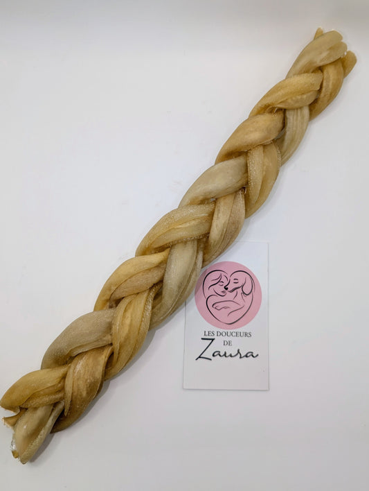 Tresse de collagène naturelle 12"