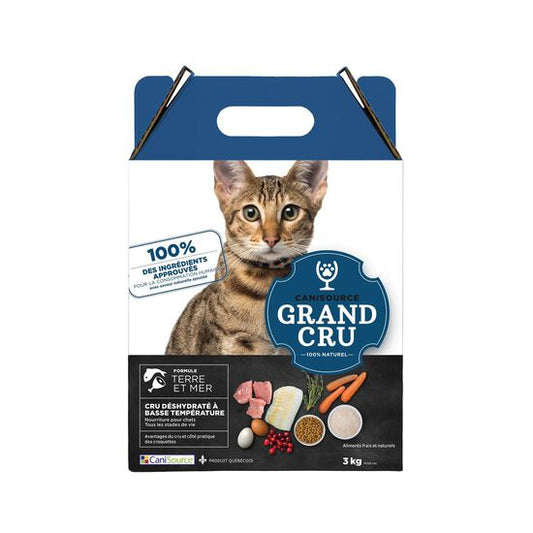 Grand cru terre et mer pour chat